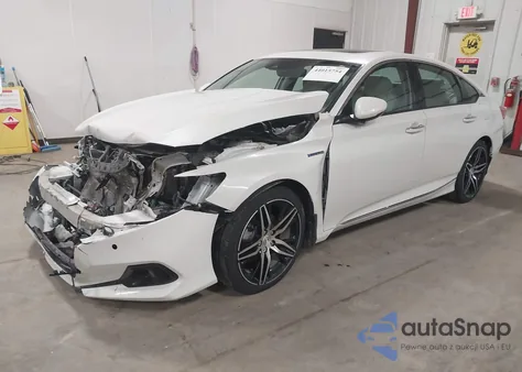 2021 Honda Accord Hybrid Touring из США, поврежденный, VIN 1HGCV3F97MA018518